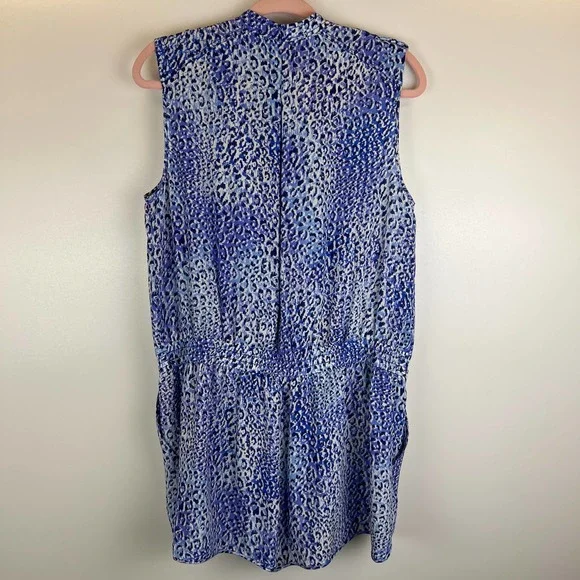 Rebecca Taylor Leopard Fever Romper, Size 8 - Picture 7 of 16